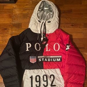 NWT Polo Ralph Lauren Stadium Pullover Size Small